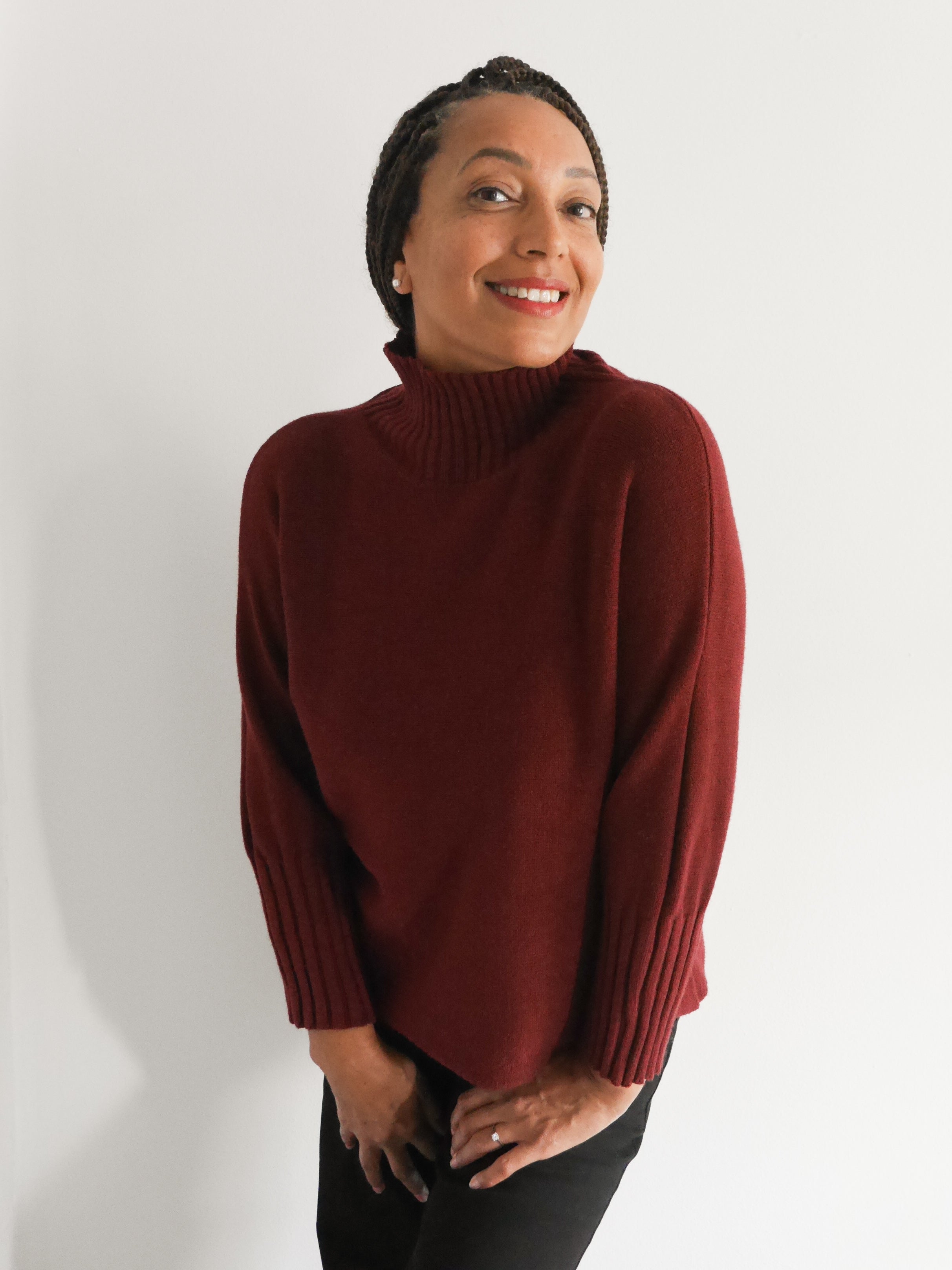 Amara Knit Plum
