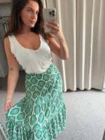 Margot Skirt Dress Emerald