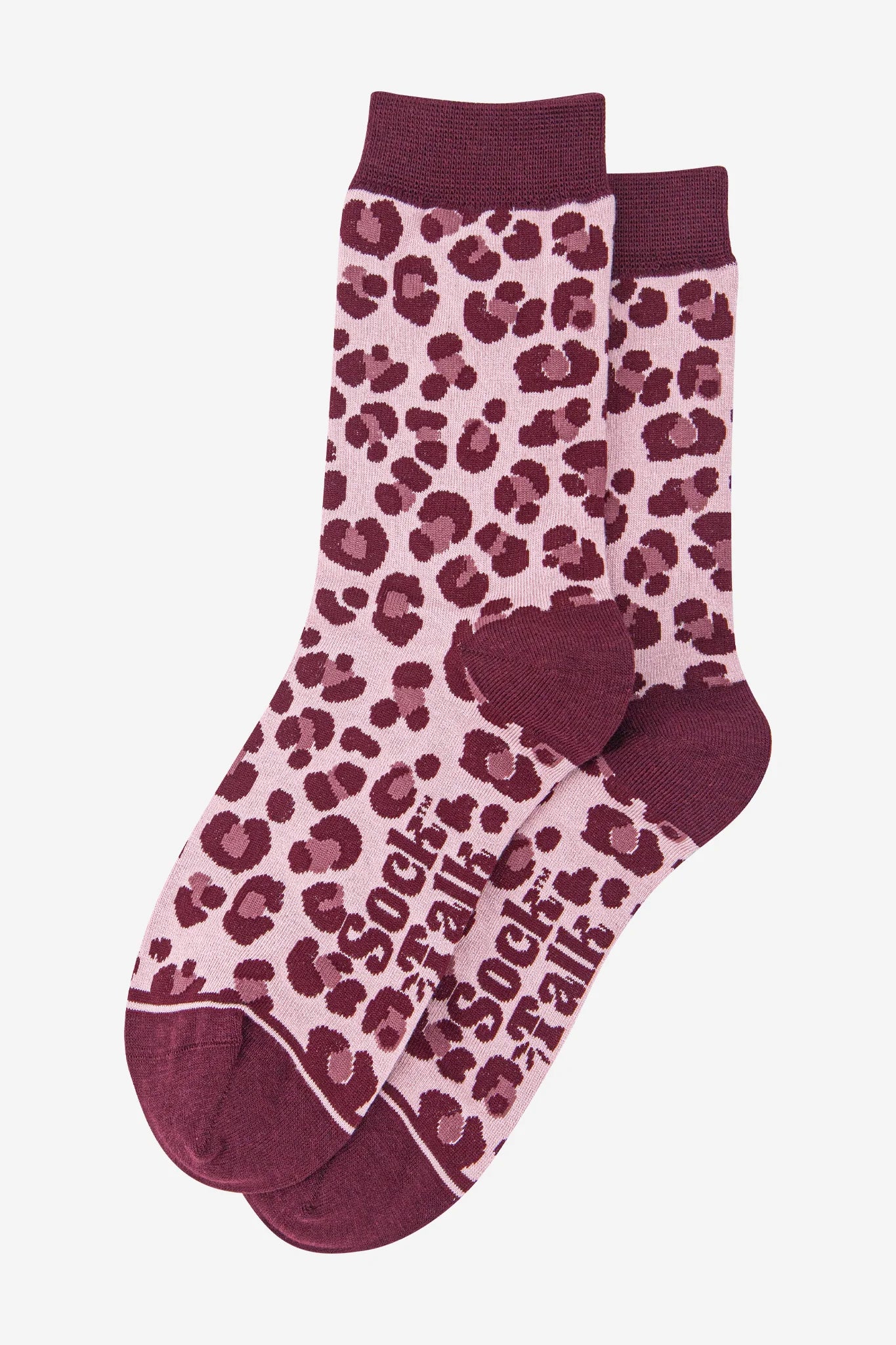 Pink and Red Berry Print Socks