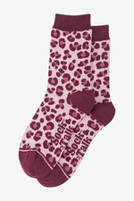 Pink and Red Berry Print Socks