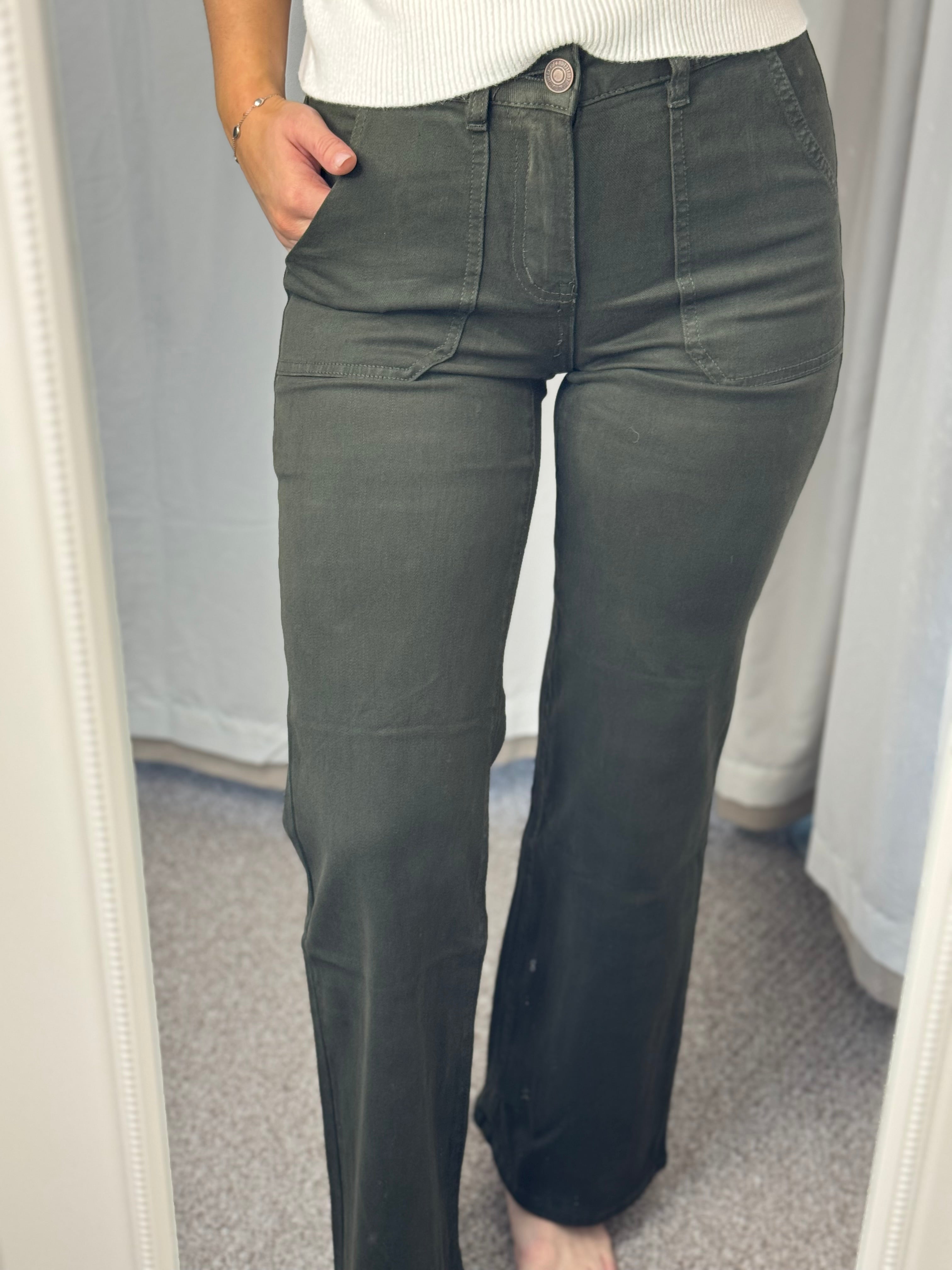 Toxik Khaki Jeans Paris
