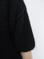 Abi Knit Mohair Black