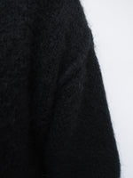 Abi Knit Mohair Black