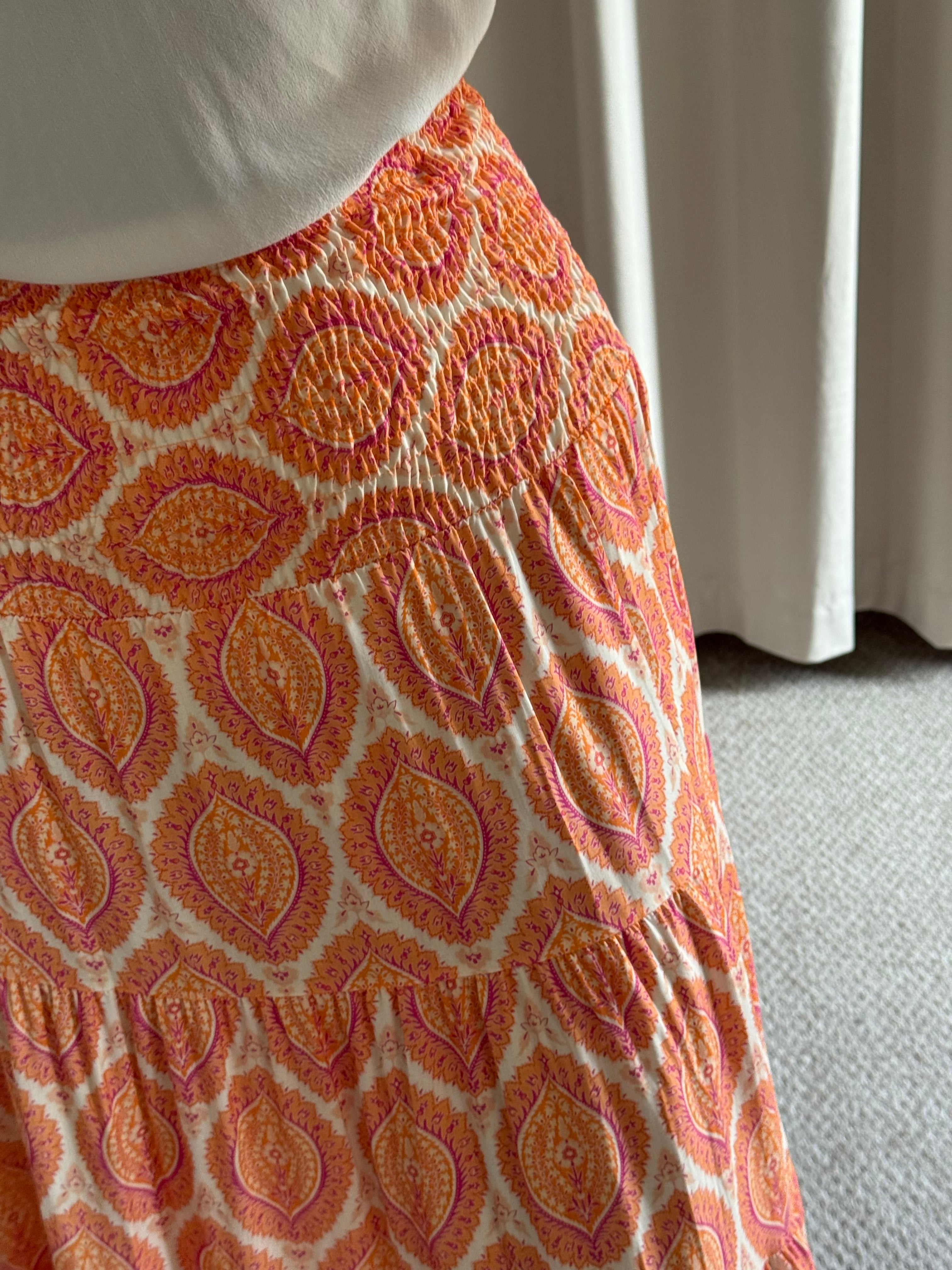 Margot Skirt Dress Orange