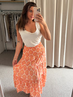 Margot Skirt Dress Orange