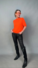 Phoebe Alpaca Knit Orange