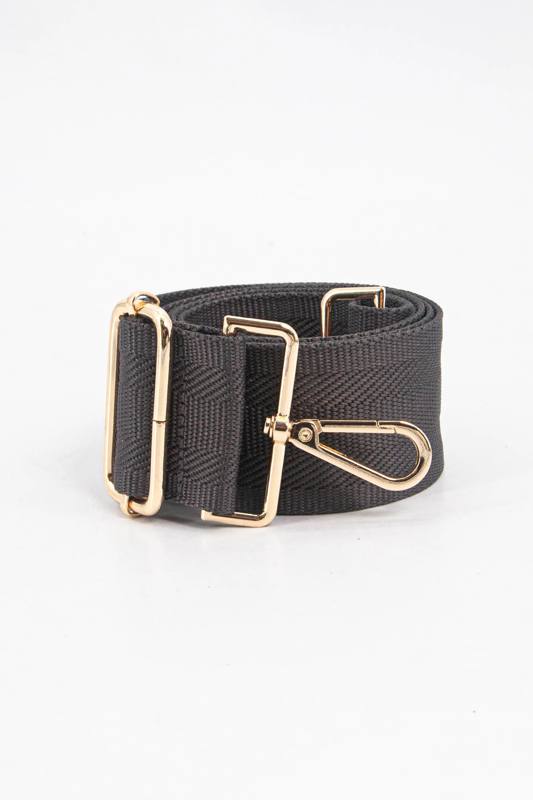 Grey Woven Bag Strap