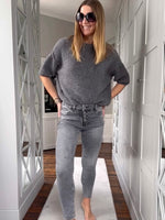 Abi Knit Alpaca Charcoal