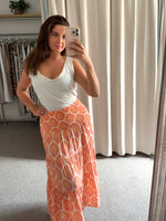 Margot Skirt Dress Orange
