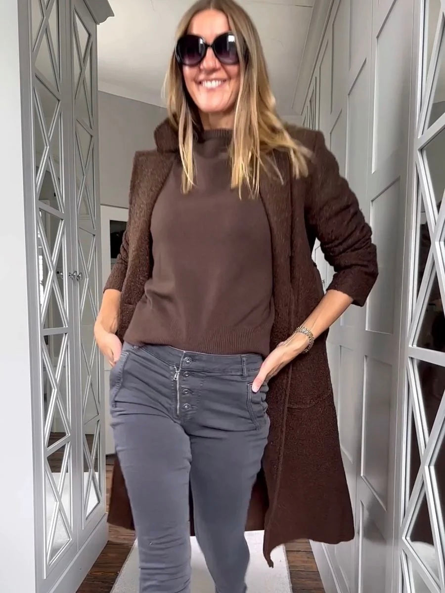 Bonnie Knit Chocolate