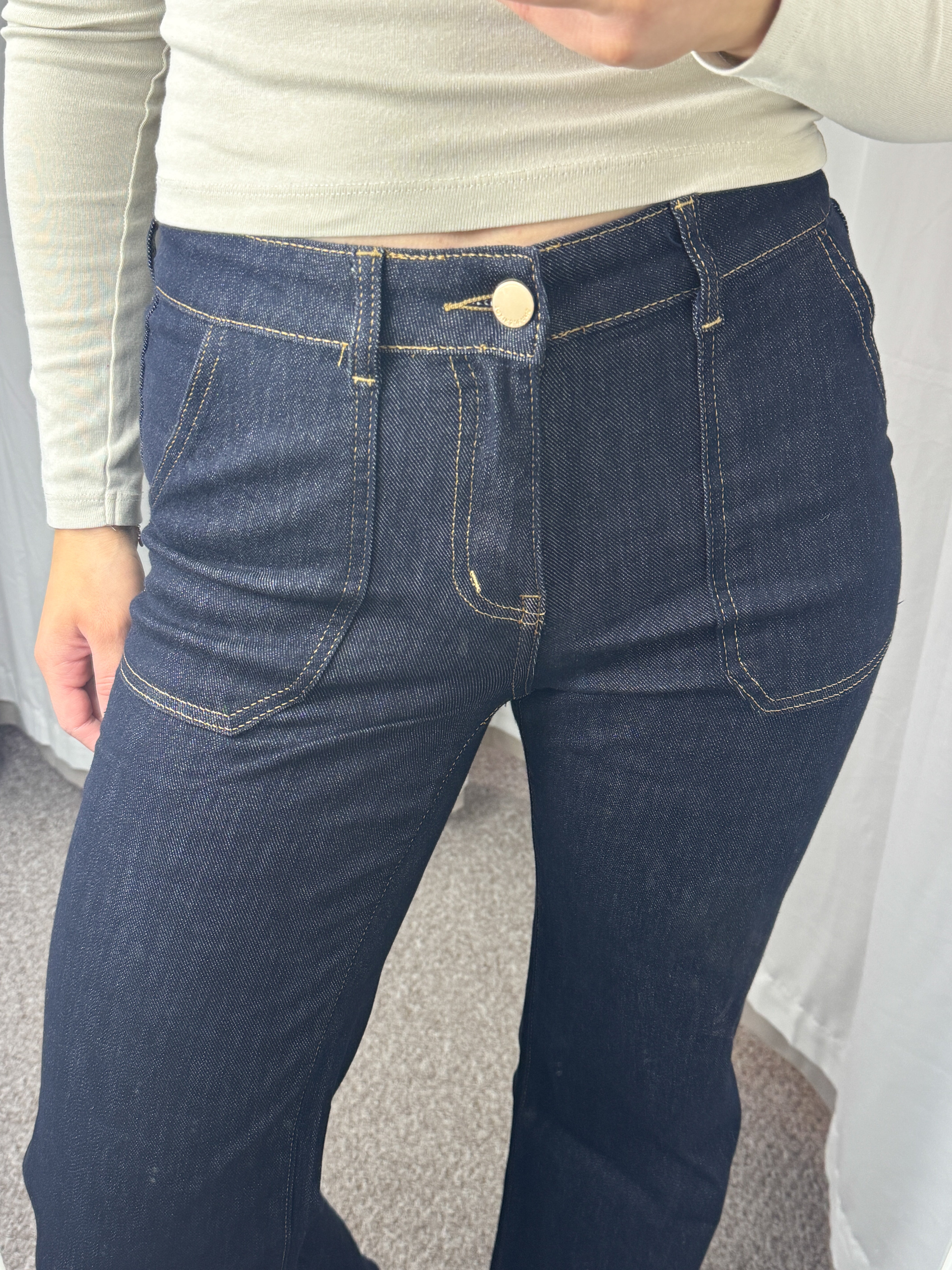 Toxik Indigo Denim Jeans Paris