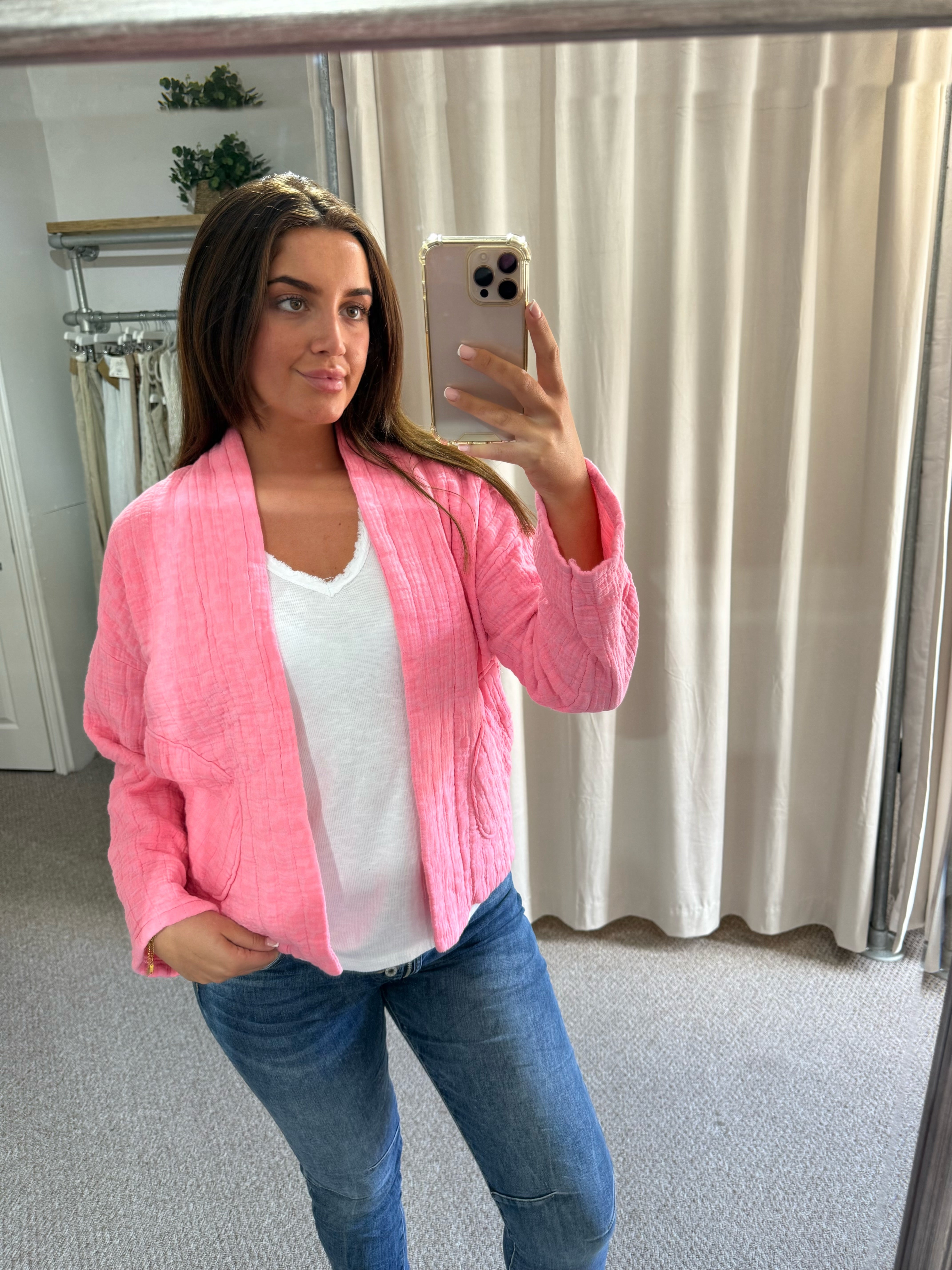 Emma Jacket Candy Pink Leopard