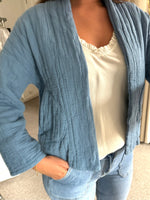 Emma Jacket Denim Blue