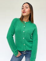 Beth Alpaca Cardigan Emerald