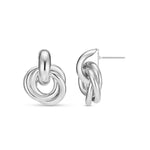 Orelia Statement Interlocking Earrings