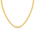 Orelia Flat Box Chain Necklace
