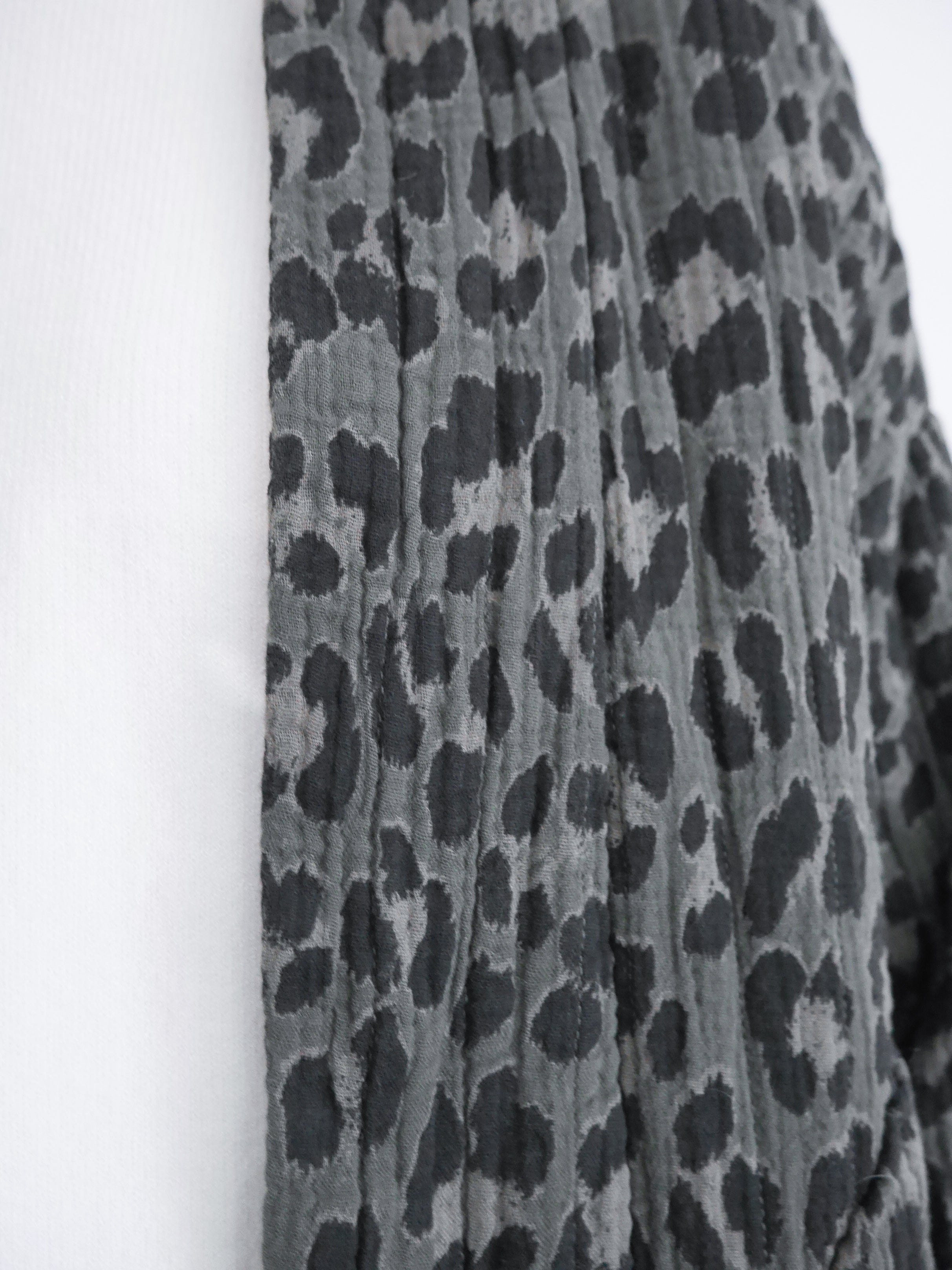 Emma Jacket Khaki Leopard