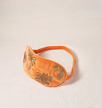 Elizabeth Scarlett Pineapple Velvet Eye Mask
