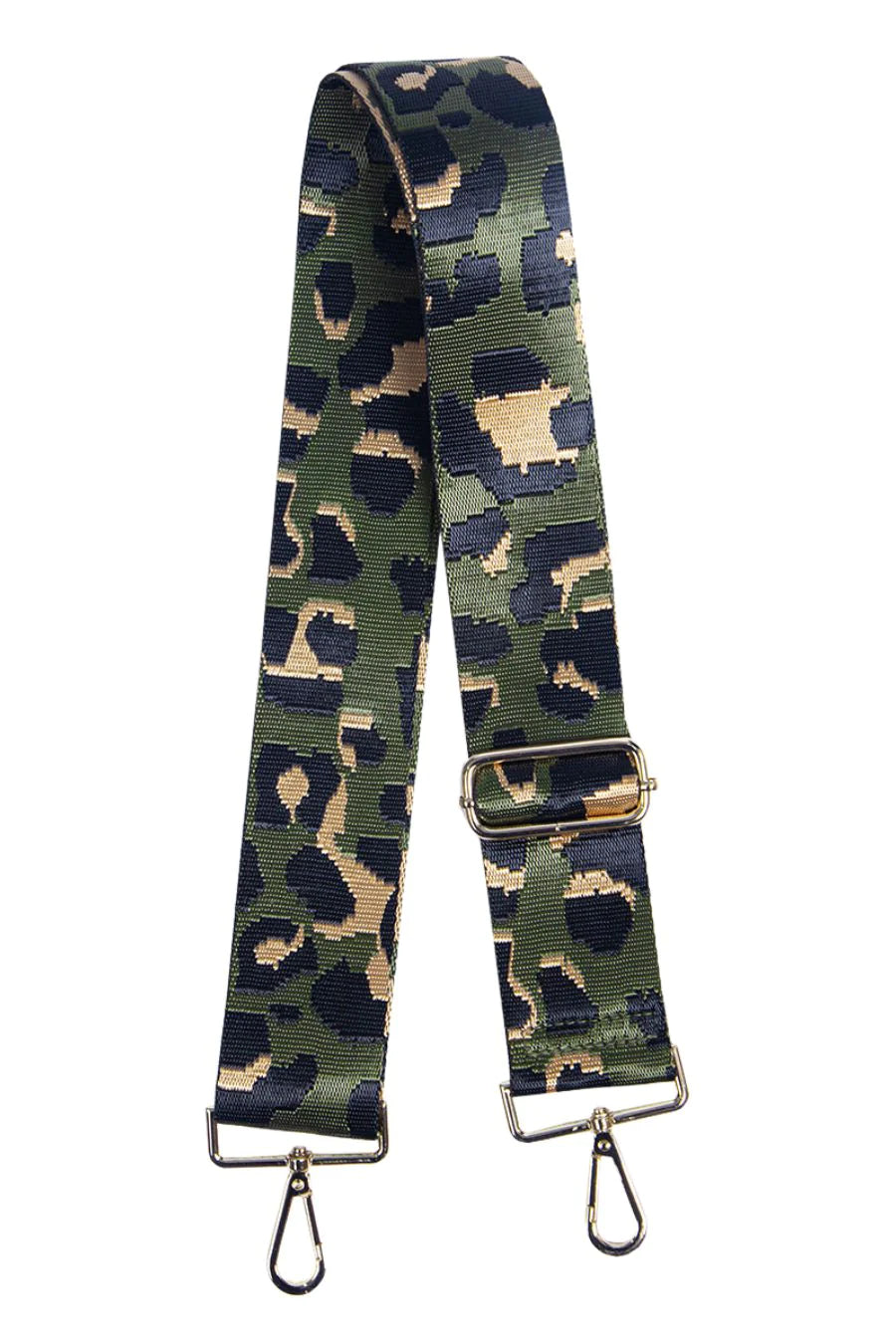 Camouflage Bag Strap Khaki Leopard