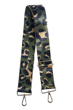 Camouflage Bag Strap Khaki Leopard