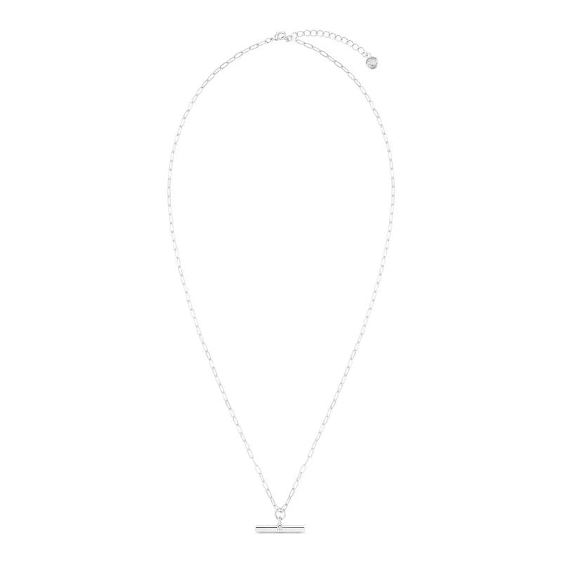 Orelia Chunky T-Bar Necklace