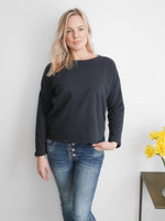 Navy Metallic 'Peace'