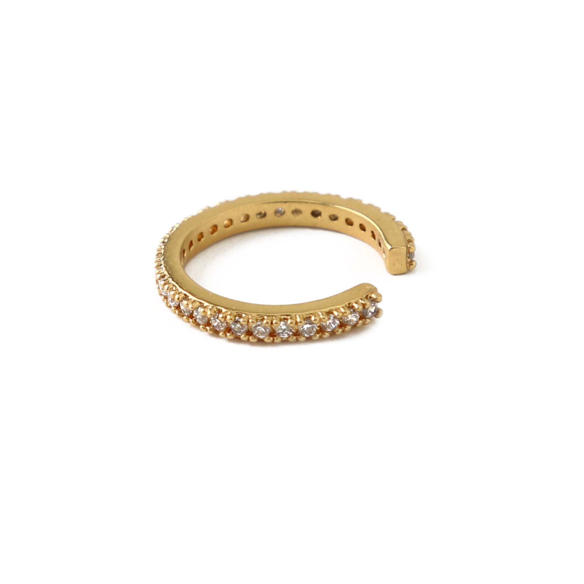 Orelia Pave Ear Cuff