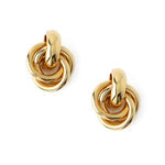 Orelia Statement Interlocking Earrings