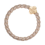 Woven Gold Quatrefoil Blonde Charm Hair Band