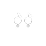 Ashiana Dominique Mini Hoop Earrings Silver