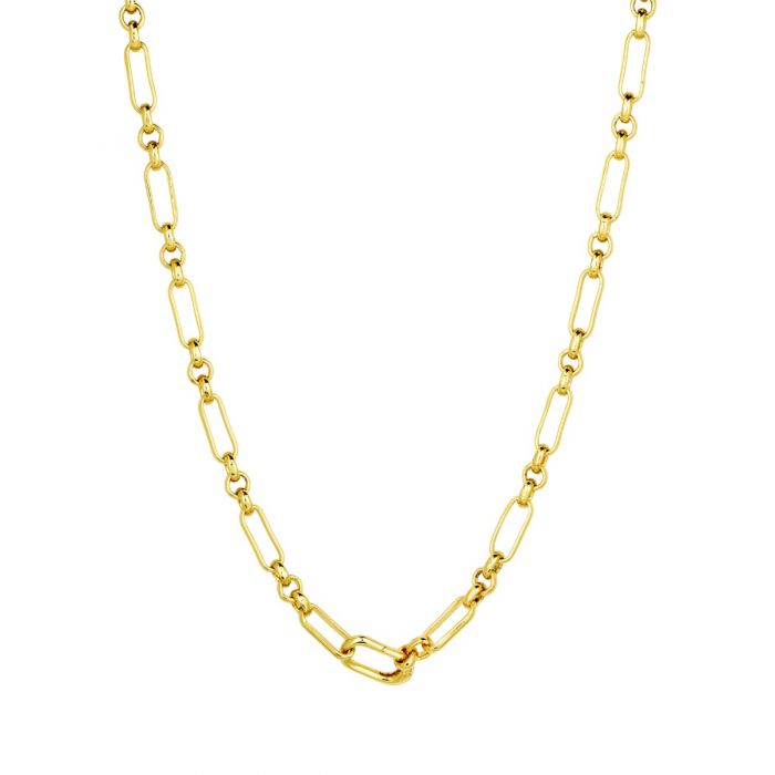 Ashiana Gold Piaf Chain Necklace
