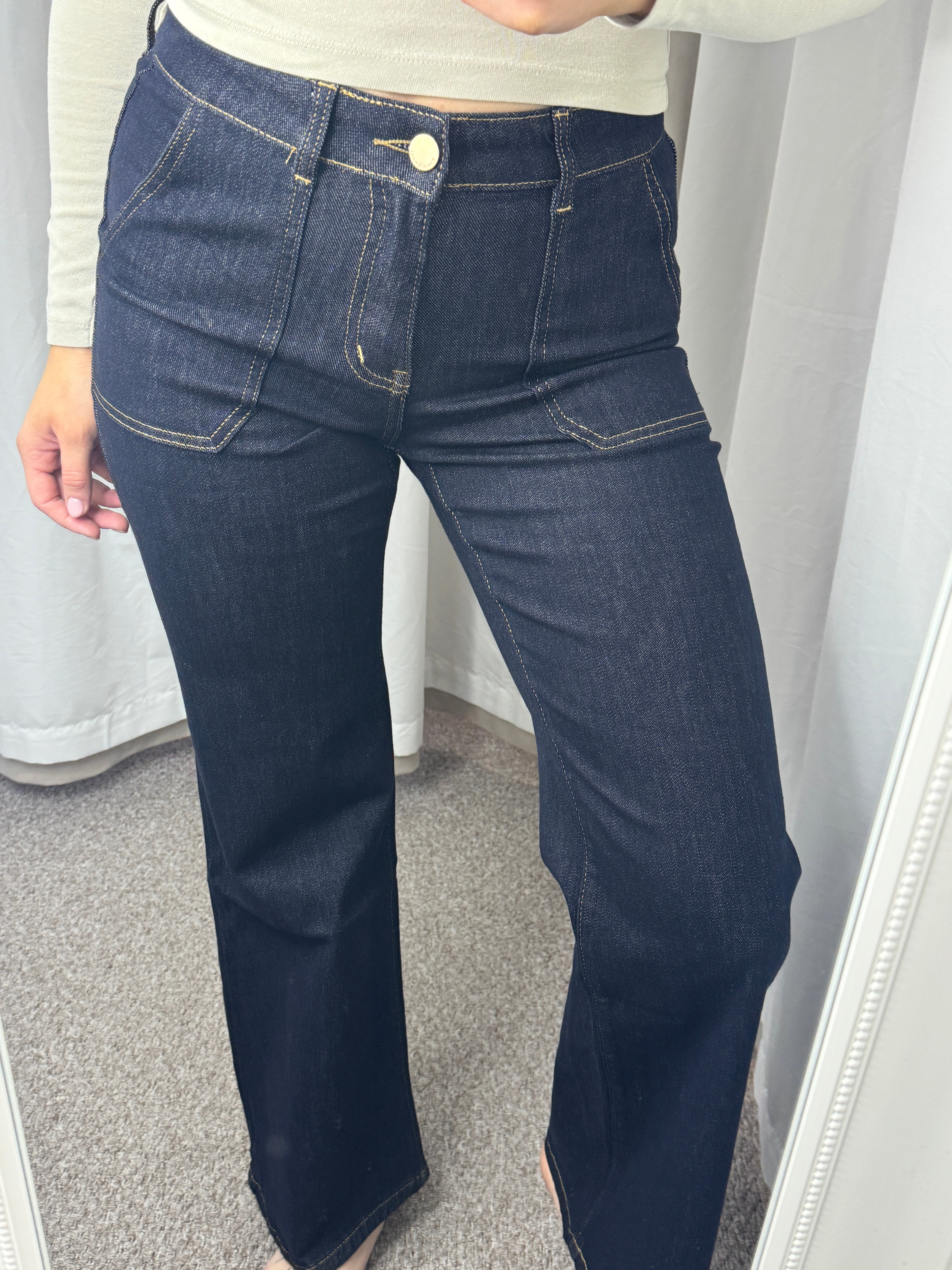 Toxik Indigo Denim Jeans Paris