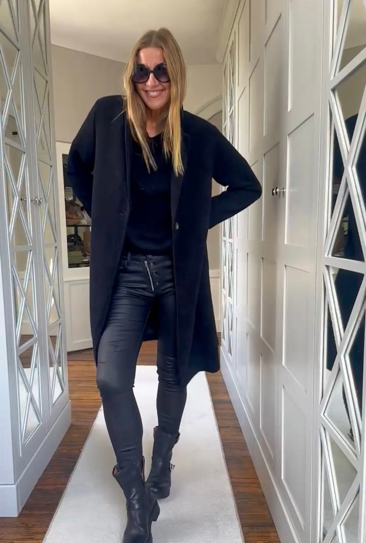Helena Coat Black
