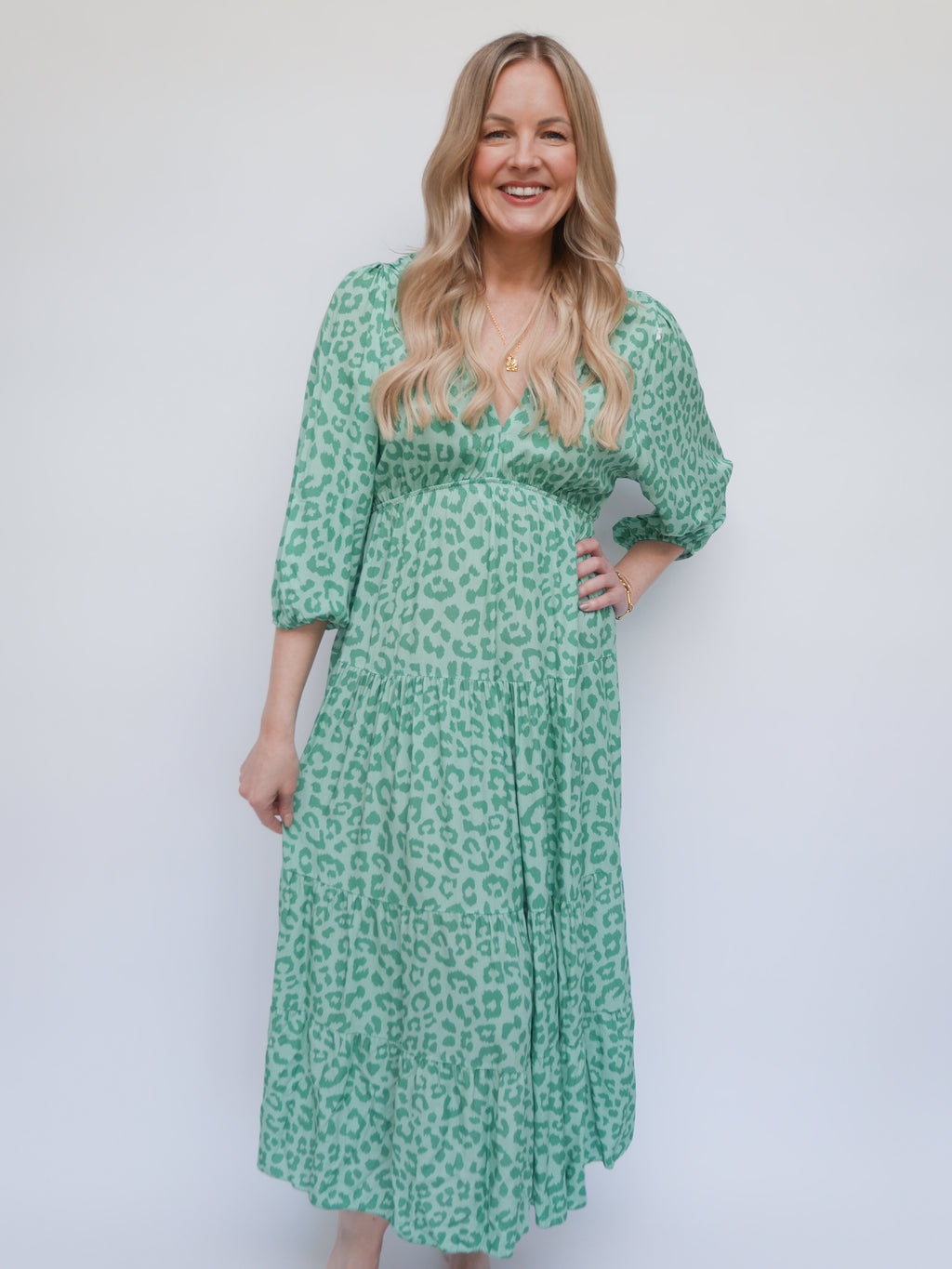 Naomi Dress Green