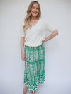 Carrie Skirt Dress Emerald