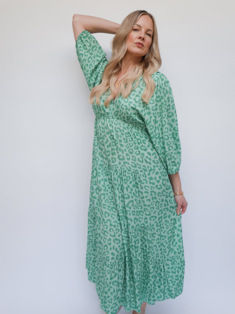 Naomi Dress Green