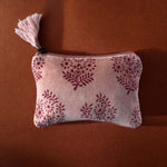 Biggie Best Peach Paisley Pouch