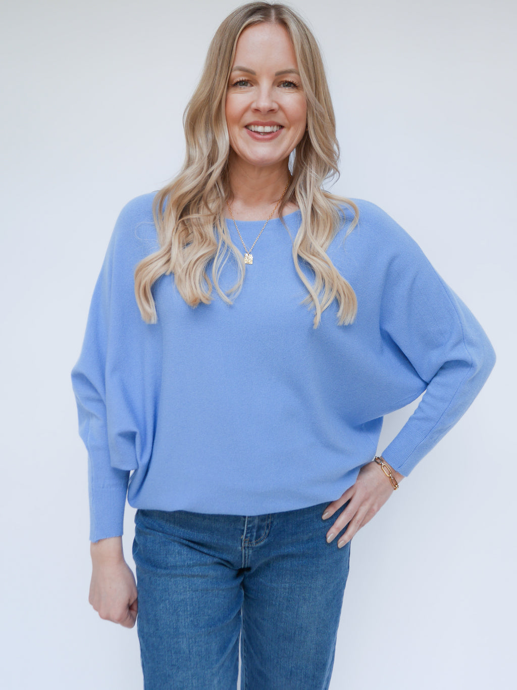 Anna Knit French Blue