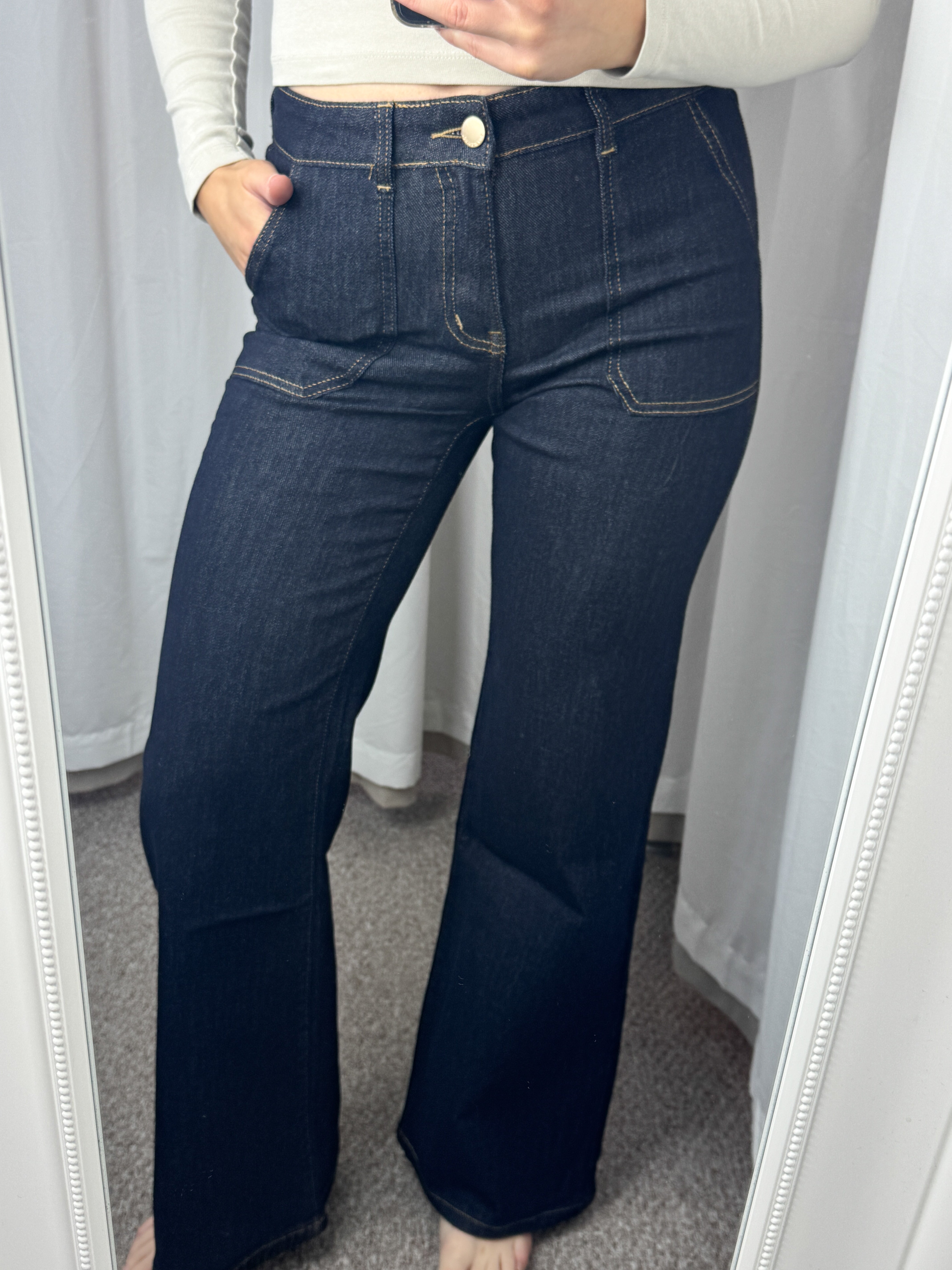 Toxik Indigo Denim Jeans Paris