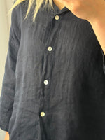 Ava Blouse Navy