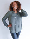 Mia Blouse Forest Green