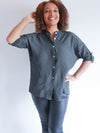 Piper Blouse Charcoal