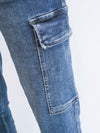 Melly & Co Denim Cargo Jeans