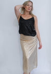 Lucia Skirt Gold