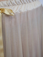 Tulle Skirt Camel