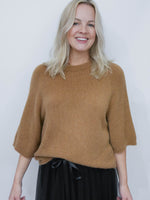 Millie Knit Dark Camel