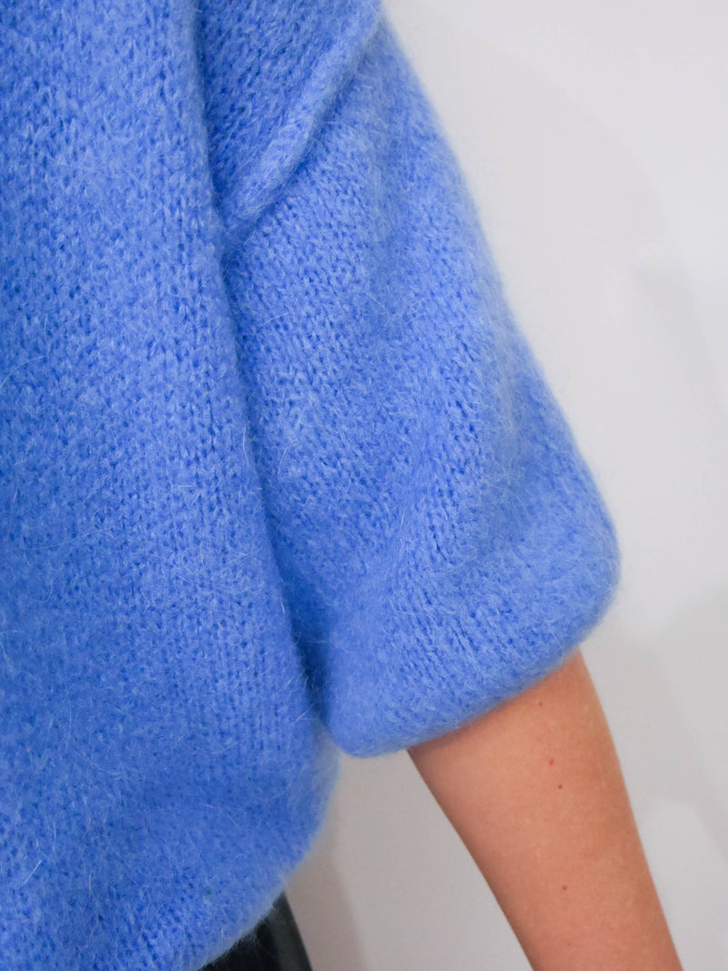 Abi Knit Alpaca French Blue