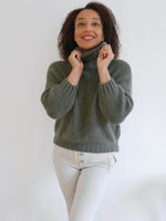 Rosie Knit Forest Green