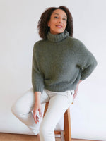 Rosie Knit Forest Green