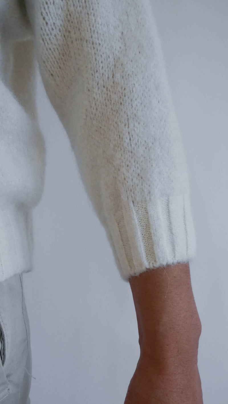 Rosie Knit Ivory